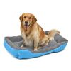 House Pet Soft Warm Kennel Dog Mat Blanke - Blue - L